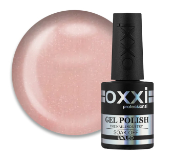 Гель-лак Oxxi Professional 151 нежный розово-персиковый с микроблеском. 10 мл (2000006198495)