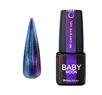 Гель-лак Baby Moon 9D Cat Eye 003 сине-фиолетовый 6 мл (5905123021237)