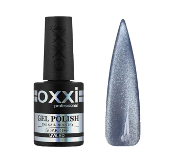 Гель-лак Oxxi Professional Crystal Cat 005 голубой с шиммером 10 мл (2100994317684)