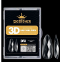 Diamond Fast Gel Tips (DF3 Almond large) - гелеві типси Designer 120 шт/уп