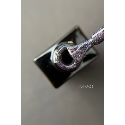 Гель-лак Designer Diamond Kingdom - M350 'Траурна сукня'