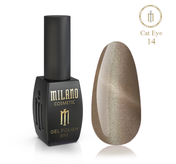 Гель лак Crystal Milano 8 мл № 14