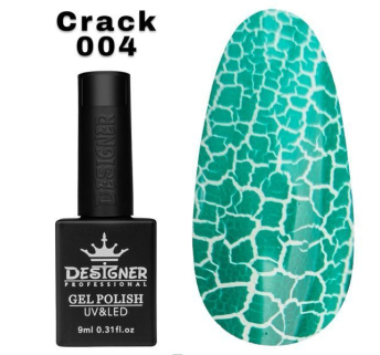 Гель лак Crack effect 004 Designer (9мл.) - з ефектом Кракелюра (утворює декоративні тріщини)