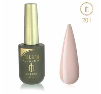 Гель лак MILANO LUXURY 10 мл № 201 (Тауп)