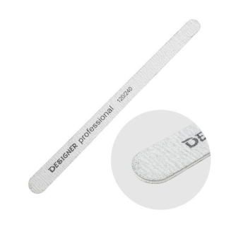 Двостороння пилка 'Крапля' (120/240 гріт.) - Nailfile Designer