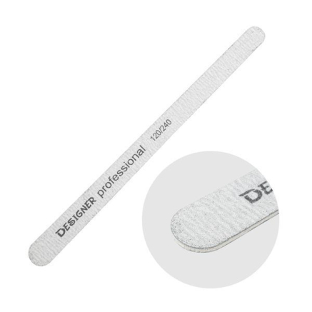 Двостороння пилка 'Крапля' (120/240 гріт.) - Nailfile Designer