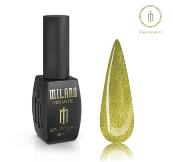 Гель-лак Milano Neon Disco Gel 01 10мл