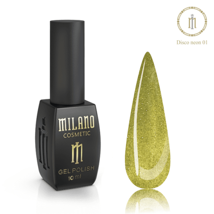 Гель-лак Milano Neon Disco Gel 01 10мл