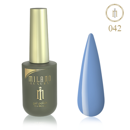 Гель лак MILANO LUXURY 10 мл № 042 (Барвинок Крайола)