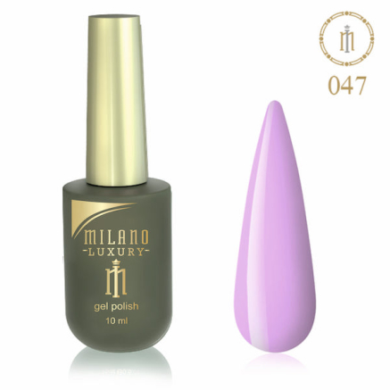 Гель лак MILANO LUXURY 10 мл №047 (Орхідея Крайола)