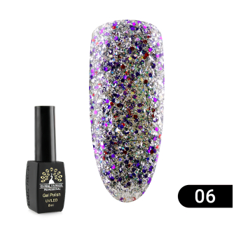 Гель лак Global Fashion Shiny, 8 мл, 06