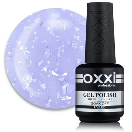 База кольорова Oxxi Professional Rafinad Base 004. фіолетовий з пластівцями поталі і блискітками. 15 мл (2100994269136)