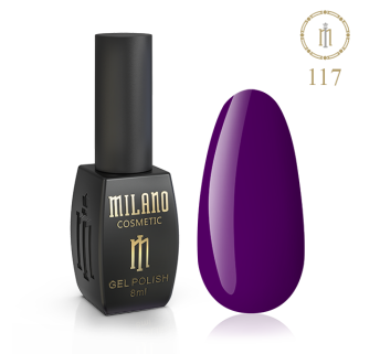 Гель лак MILANO 8 мл № 117 (Рододендрон)
