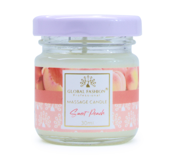 Массажная свеча Global Fashion, 30 ml, Sweet Peach