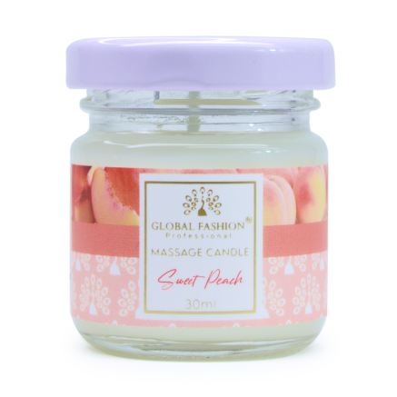 Масажна свічка Global Fashion, 30 ml, Sweet Peach