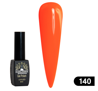 Гель лак BLACK ELITE 140, Global Fashion 8 мл