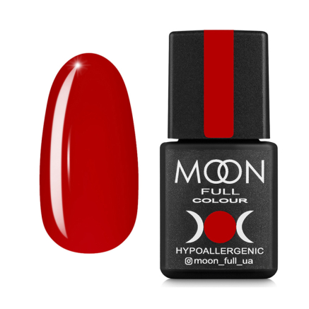 База цветная Moon Full Envy Color Rubber Base 13. красный винный. 8 мл (5905123017018)