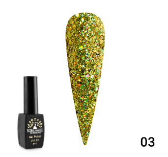 Гель лак Diamond Ball Global Fashion 8 мл, 003