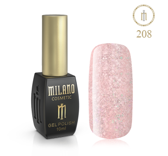 Гель лак MILANO 10ml №208 (Габбі)