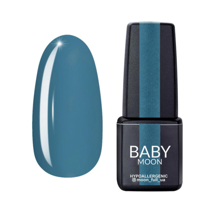 Гель-лак Baby Moon Cold Ocean 014 голубовато-серый. 6 мл (5908254001147)