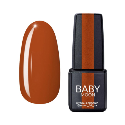 Гель-лак Baby Moon Sunny Solo 014 терракотовый. 6 мл (5908254000751)