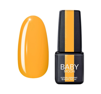 Гель-лак Baby Moon Sunny Solo 004 шафрановий. 6 мл (5908254000652)