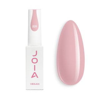 Гель-лак JOIA vegan 009 нежный бежево-персиковый 6 мл (4820259340094)