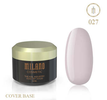 Cover Rubber Base Milano 30ml № 27