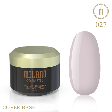 Cover Rubber Base Milano 30ml № 27