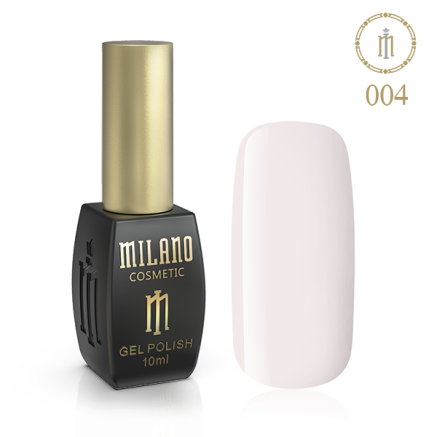Гель лак MILANO 10ml № 004 (Ванильный крем)