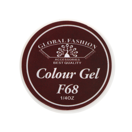 Гель краска Global Fashion F68