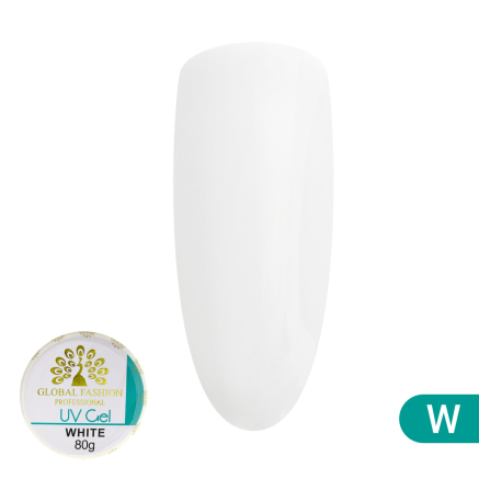 Гель Global Fashion 80 gr white