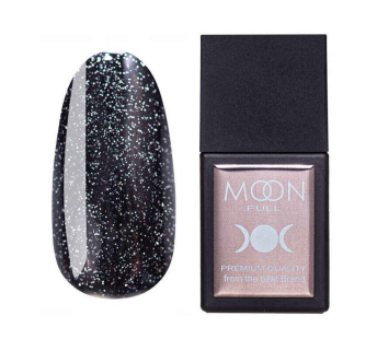 База кольорова Moon Full Amazing Color Base 3012. чорно-синій із шимером та дрібними блискітками. 12 мл (5905123017322)