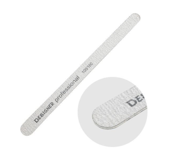 Двостороння пилка 'Крапля' (100/180 гріт.) - Nailfile Designer
