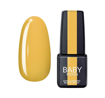 Гель-лак Baby Moon Sunny Solo 003 жовтий каррі. 6 мл (5908254000645)