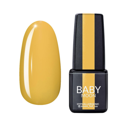 Гель-лак Baby Moon Sunny Solo 003 желтый карри. 6 мл (5908254000645)