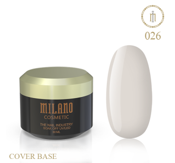 Cover Rubber Base Milano 30ml № 26