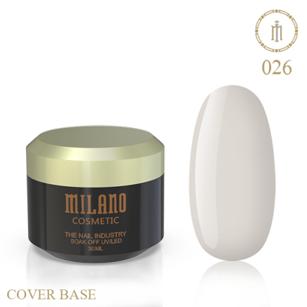 Cover Rubber Base Milano 30ml № 26