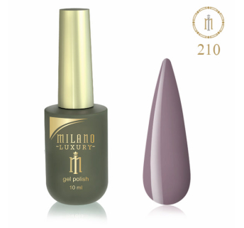 Гель лак MILANO LUXURY 10 мл № 210 (Каменная роза)