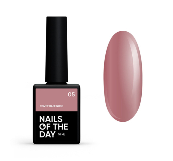 База камуфлирующая Nails Of The Day Cover Base Nude 05. нюд. 10 мл (4825547639775)