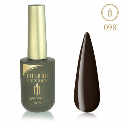Гель лак MILANO LUXURY 10 мл № 098 (Сепия)