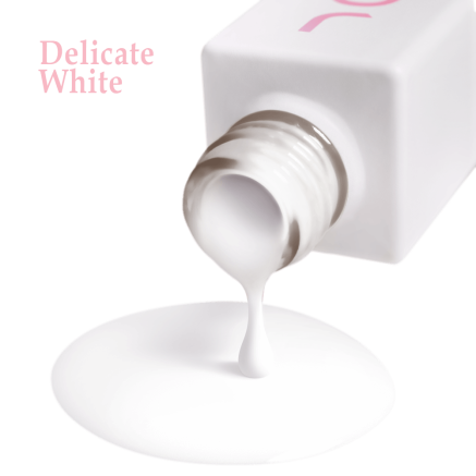 Гель-база PolyLiquid Gel Delicate White, JOIA Vegan, 8 Мл
