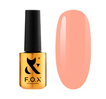 Гель-лак F.O.X Spectrum Gel Vinyl 152 Intense Peach персиковый. 7 мл (2100994287338)
