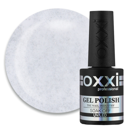 База камуфлирующая Oxxi Professional Lurex Base 011. молочный туман. светоотражающая. 10 мл (2100994285341)