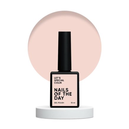Гель-лак Nails Of The Day Lets Special Bridgerton Colin 188 вибілений персиковий 10 мл (4826438000698)