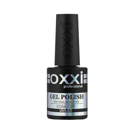 Топ для гель-лака без липкого слоя Oxxi Professional No Wipe Top Coat Crystal No UV. 10 мл (2100994275908)