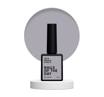 Гель-лак Nails Of The Day Lets Special Dune/8 иорданский камень пустыни глубокий серый 10 мл (4822306361007)