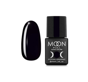 Гель-лак Moon Full Colour 188 глибокий чорний. 8 мл (5908254187698)