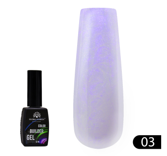 Кольоровий гель для нігтів Color Builder Gel 12 мл, 03