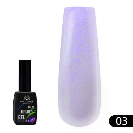 Кольоровий гель для нігтів Color Builder Gel 12 мл, 03